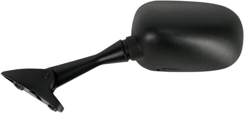 EMGO OEM-Style Replacement Mirror - Black,  Matte - Side View - 20-37342