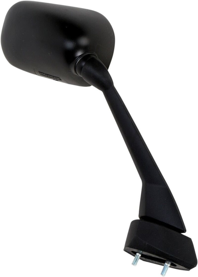 EMGO OEM-Style Replacement Mirror - Black,  Matte - Side View - 20-37431
