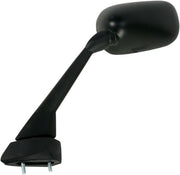 EMGO OEM-Style Replacement Mirror - Black,  Matte - Side View - 20-37432