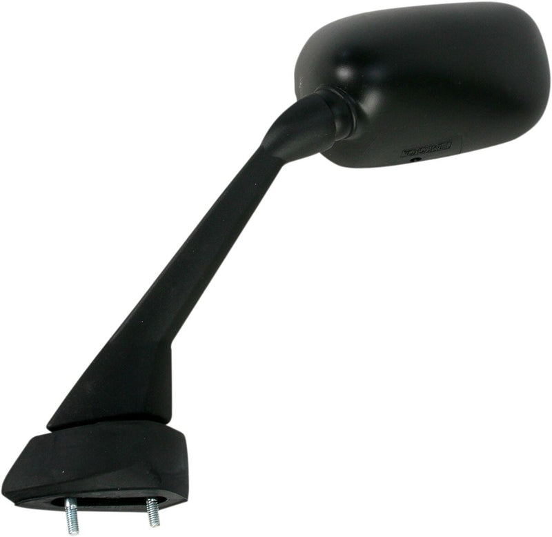 EMGO OEM-Style Replacement Mirror - Black,  Matte - Side View - 20-37432