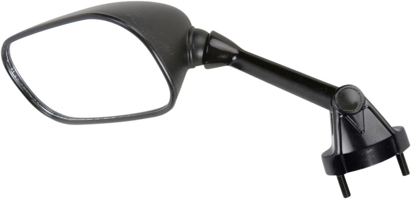 EMGO OEM-Style Replacement Mirror - Black,  Matte - Side View - 20-43072
