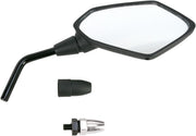 EMGO OEM-Style Replacement Mirror - Black,  Matte - Side View - 20-49201