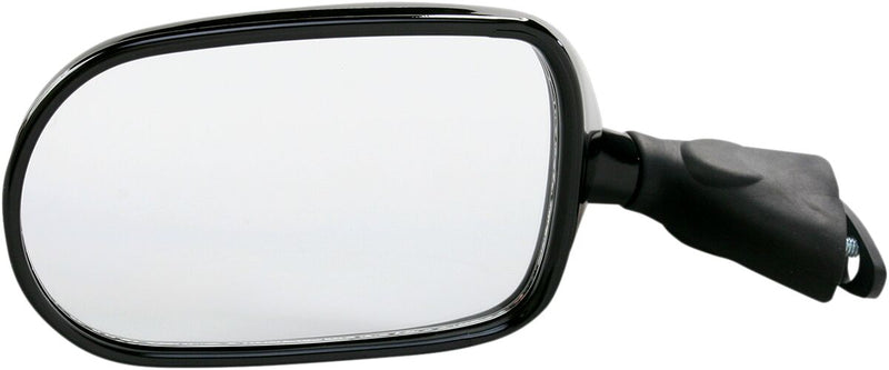 EMGO OEM-Style Replacement Mirror - Black,  Matte - Side View - 20-55202