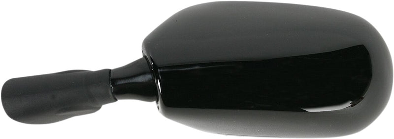 EMGO OEM-Style Replacement Mirror - Black,  Matte - Side View - 20-55202