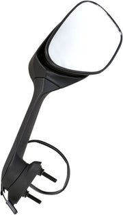 EMGO OEM-Style Replacement Mirror - Black,  Matte - Side View - 20-55261
