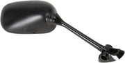 EMGO OEM-Style Replacement Mirror - Black,  Matte - Side View - 20-97211