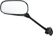 EMGO OEM-Style Replacement Mirror - Black,  Matte - Side View - 20-97212