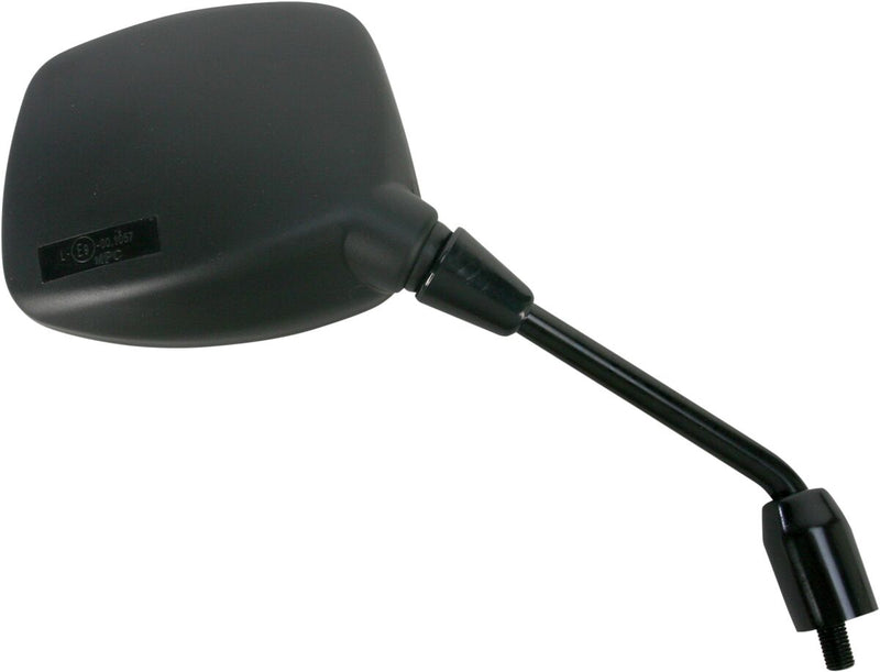EMGO OEM-Style Replacement Mirror - Black,  Matte - Side View - 20-97231