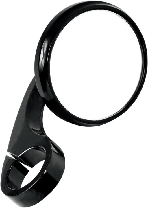 Todd's Cycle Clamp-On Shooter Mirror - Left, Right, Black, Gloss