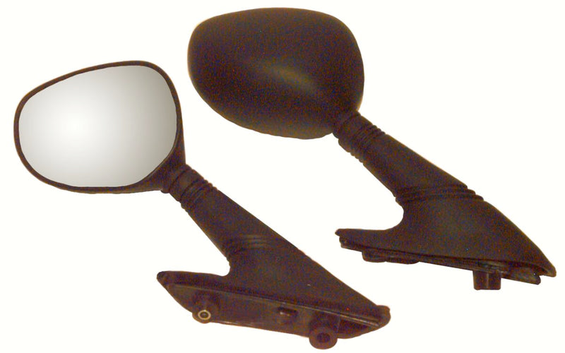 EMGO Mirror Replacement - Black - Side View - 20-31521