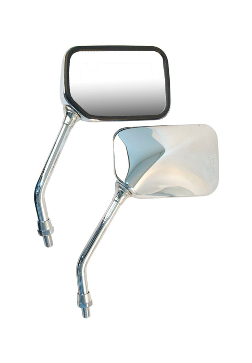 EMGO Mirror Replacement - Chrome - Side View - 20-37361