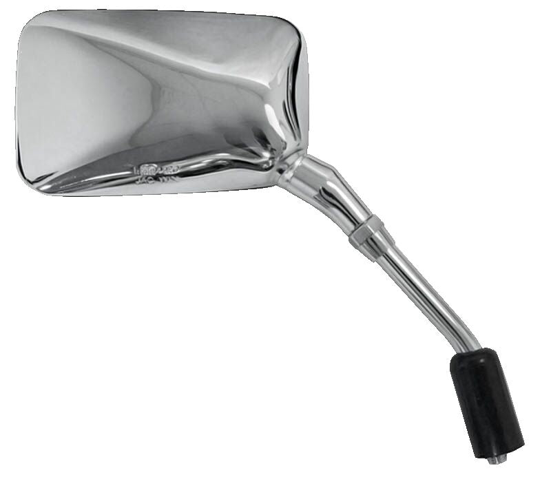 EMGO Mirror Replacement - Chrome - Side View - 20-37381