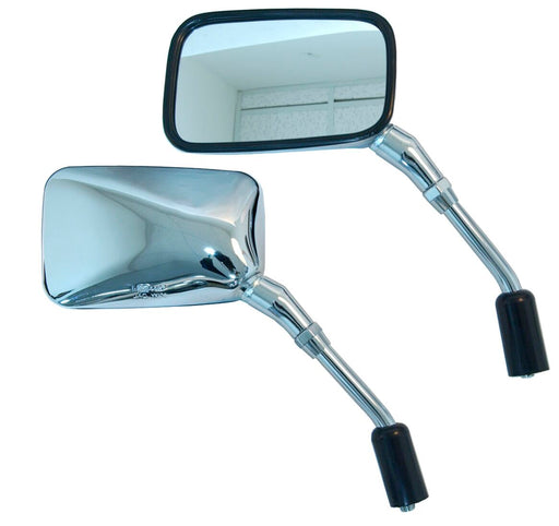 EMGO Mirror Replacement - Chrome - Side View - 20-37382