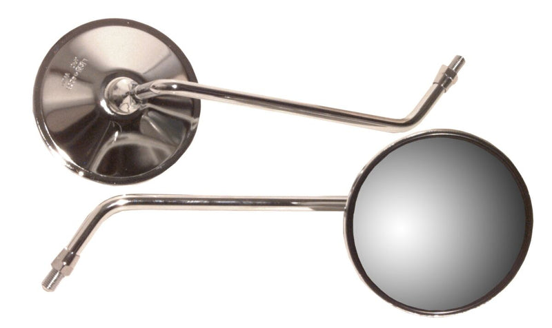EMGO Mirror Replacement for Suzuki - Chrome - Side View - 20-69752