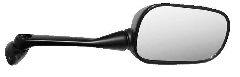 EMGO Mirror Replacement - Black - Side View - 20-30601