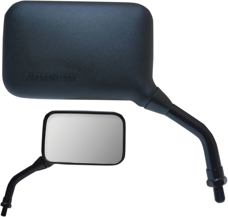Parts Unlimited AX Mirror - Right, Black - 17003