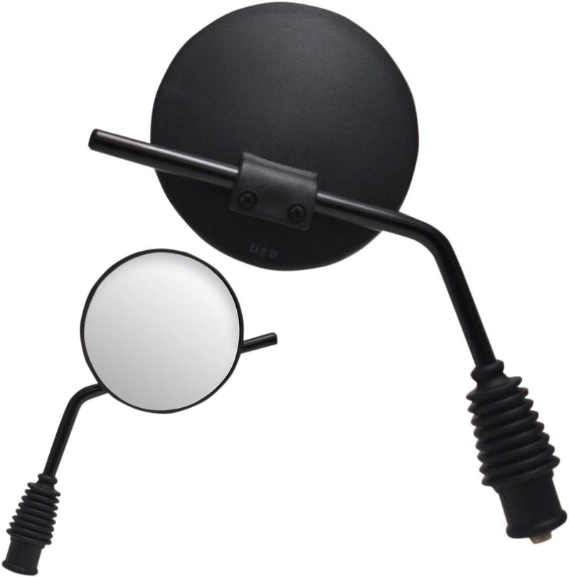 Parts Unlimited Dual Sport Mirror - Left, Right, Black