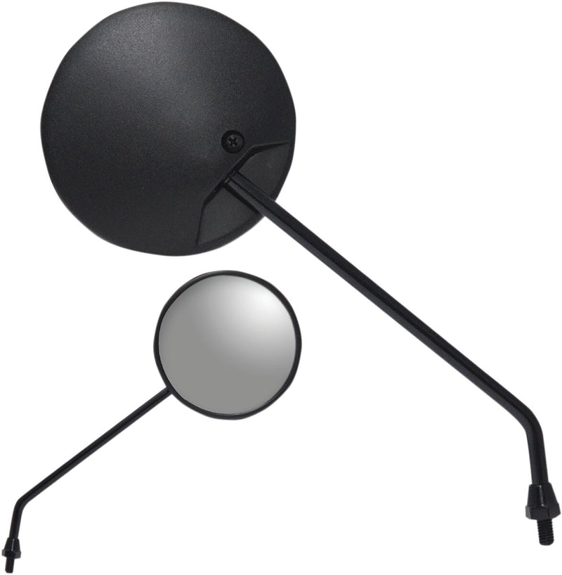 Parts Unlimited Universal Scooter Mirror - Left, Right, Black, Matte