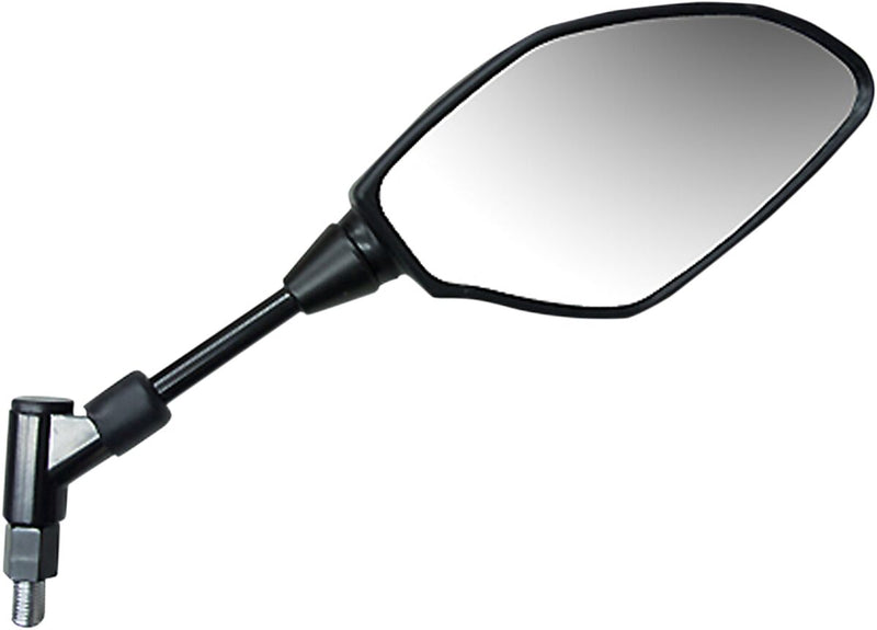 EMGO OEM-Style Replacement Mirror - Black,  Matte - Side View - 20-34931