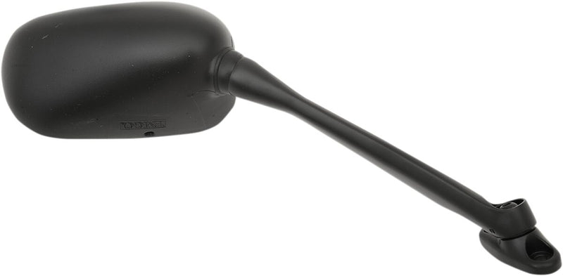 EMGO OEM-Style Replacement Mirror - Black,  Matte - Side View - 20-87101