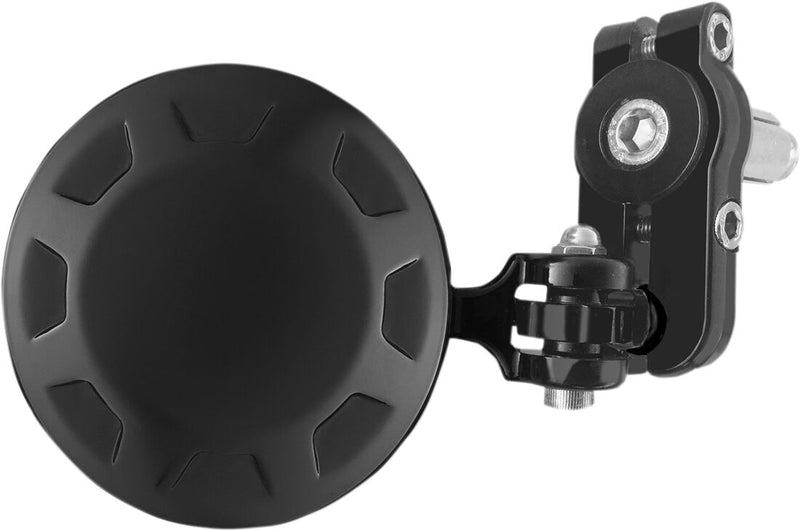 Parts Unlimited Bar End Mirror - Left, Right, Black, Matte