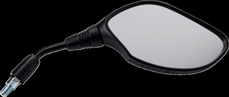 Parts Unlimited Mirror - Right, Black, Matte