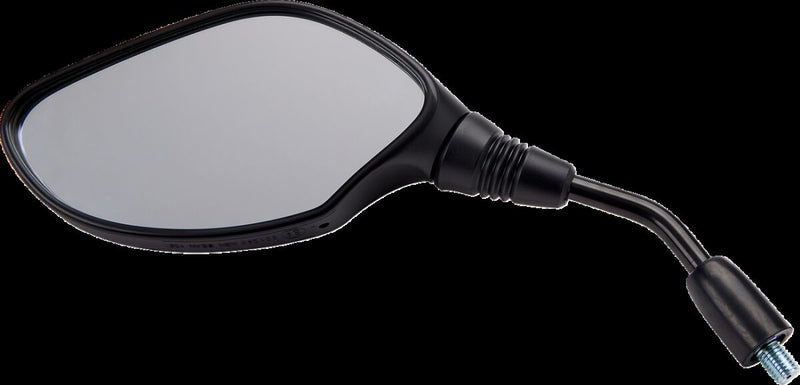 Parts Unlimited Mirror - Left, Black, Matte