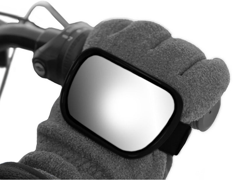 Parts Unlimited Hand Mount Snowmobile Mirror - Left, Right, Black