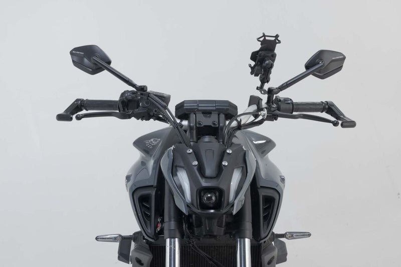 SW-Motech Sport Mirror Set Short Arm - Left, Right, Black - MIR.00.850.10501