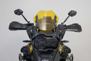SW-Motech Sport Mirror Set Long Arm - Black, Side View