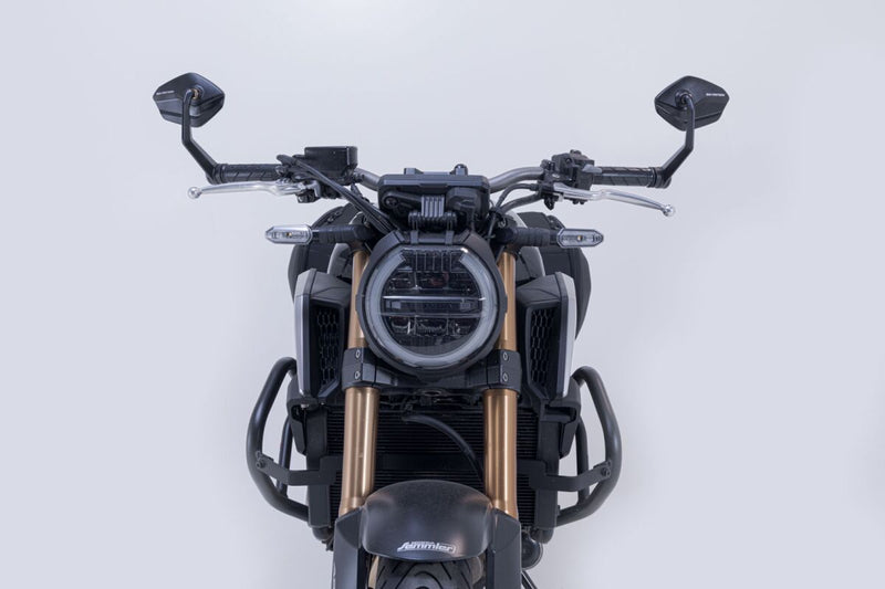 SW-Motech Bar end Mirrors - Left, Right, Black - MIR.01.529.10000