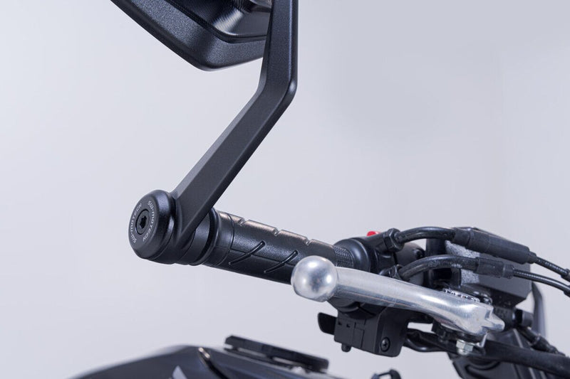 SW-Motech Bar end Mirrors - Left, Right, Black - MIR.01.529.10000