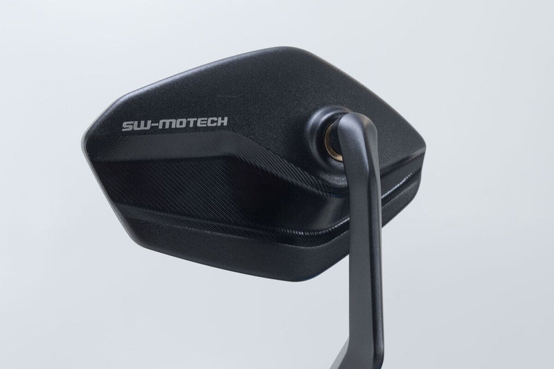 SW-Motech Bar end Mirrors - Left, Right, Black - MIR.05.846.10000