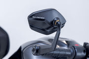 SW-Motech Bar end Mirrors - Left, Right, Black - MIR.08.868.10000
