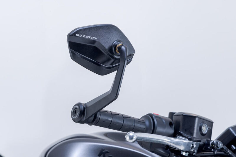 SW-Motech Bar end Mirrors - Left, Right, Black - MIR.08.868.10000