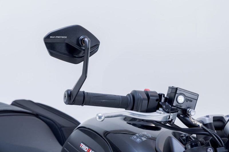 SW-Motech Bar end Mirrors - Left, Right, Black - MIR.11.842.10000