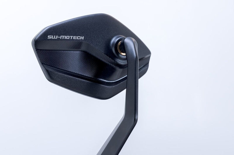 SW-Motech Bar end Mirrors - Left, Right, Black - MIR.11.842.10000