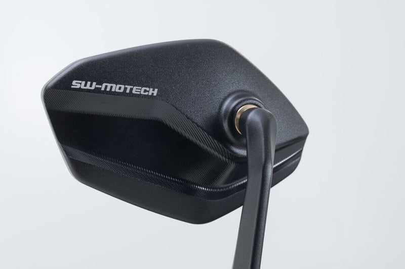 SW-Motech Bar end Mirrors - Left, Right, Black - MIR.22.796.10000