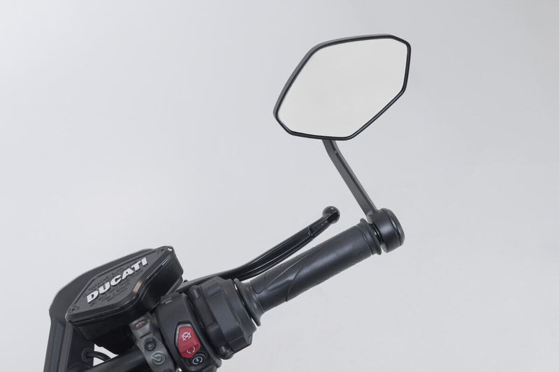 SW-Motech Bar end Mirrors - Left, Right, Black - MIR.22.796.10000