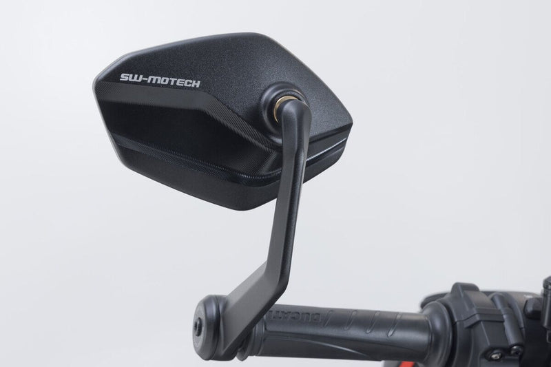 SW-Motech Bar end Mirrors - Left, Right, Black - MIR.22.796.10000