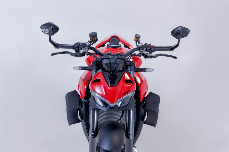 SW-Motech Bar end Mirrors - Left, Right, Black - MIR.22.960.10000