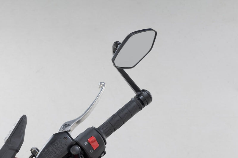 SW-Motech Bar end Mirrors - Left, Right, Black - MIR.08.866.10000