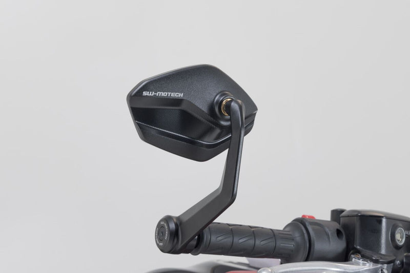 SW-Motech Bar end Mirrors - Left, Right, Black - MIR.08.866.10000