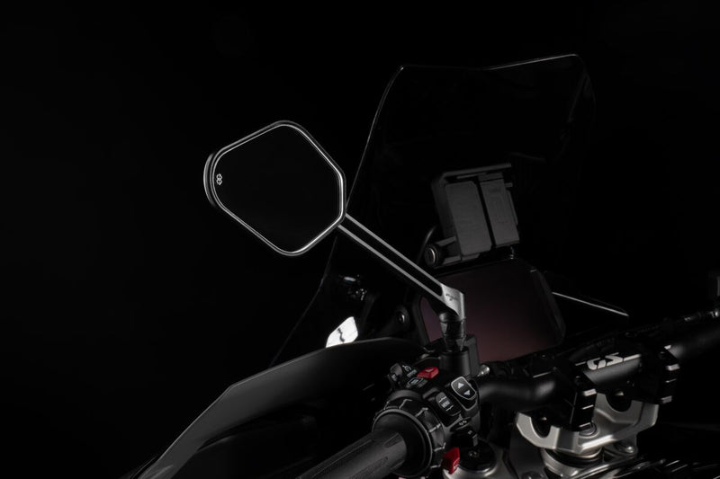 Gilles Tooling Stratos Mirror M10 - Right, Black
