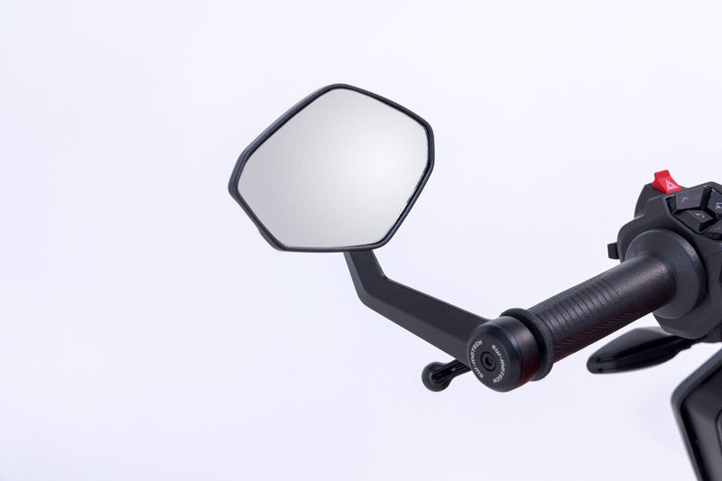 SW-Motech Bar end Mirrors - Left, Right, Black - MIR.04.882.10000