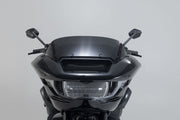 SW-Motech Sport Mirror Set Short Arm - Black, Side View