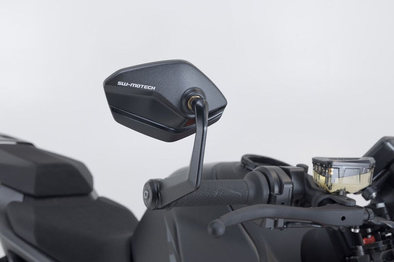 SW-Motech Bar end Mirrors - Left, Right, Black - MIR.04.641.10000