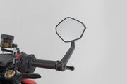SW-Motech Bar end Mirrors - Left, Right, Black - MIR.04.882.10002