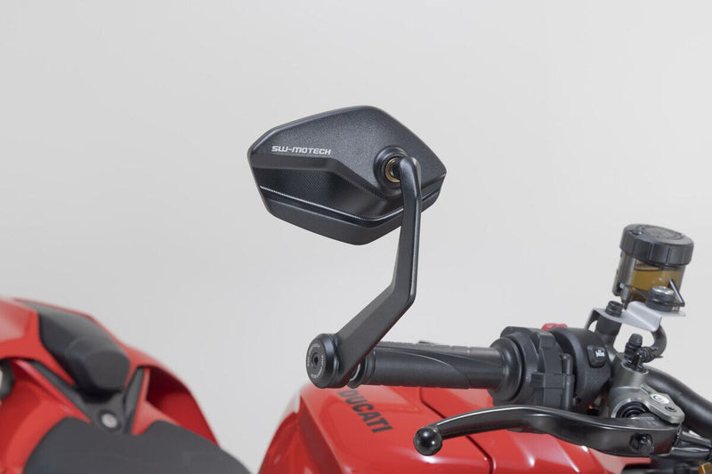 SW-Motech Bar end Mirrors - Left, Right, Black - MIR.04.882.10002