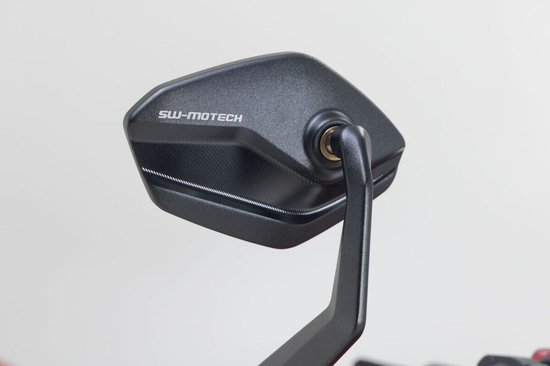 SW-Motech Bar end Mirrors - Left, Right, Black - MIR.04.882.10002